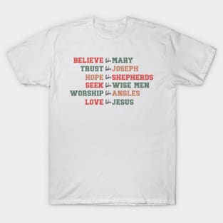 Christmas Jesus Quotes T-Shirt